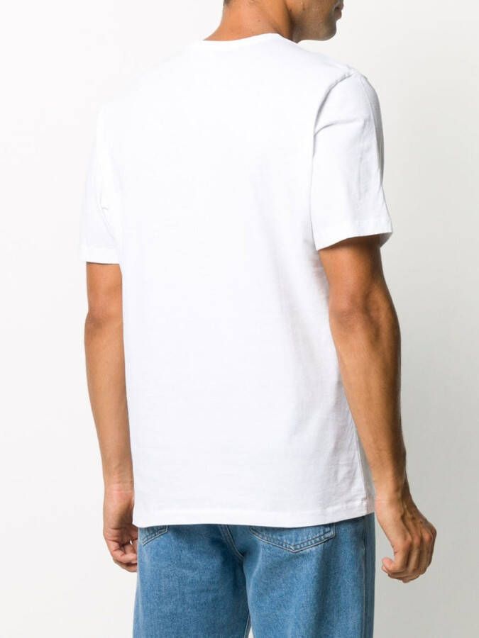 Sunflower T-shirt met ronde hals Wit