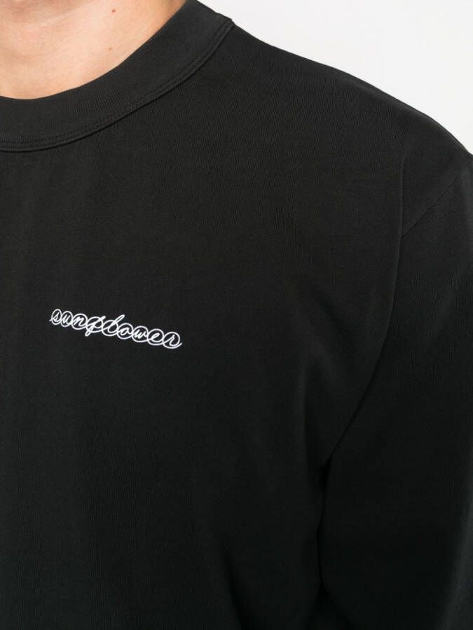 Sunflower T-shirt van biologisch katoen Zwart