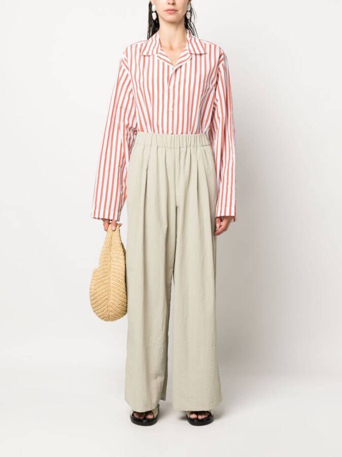 Sunnei Blouse met krijtstreep Wit