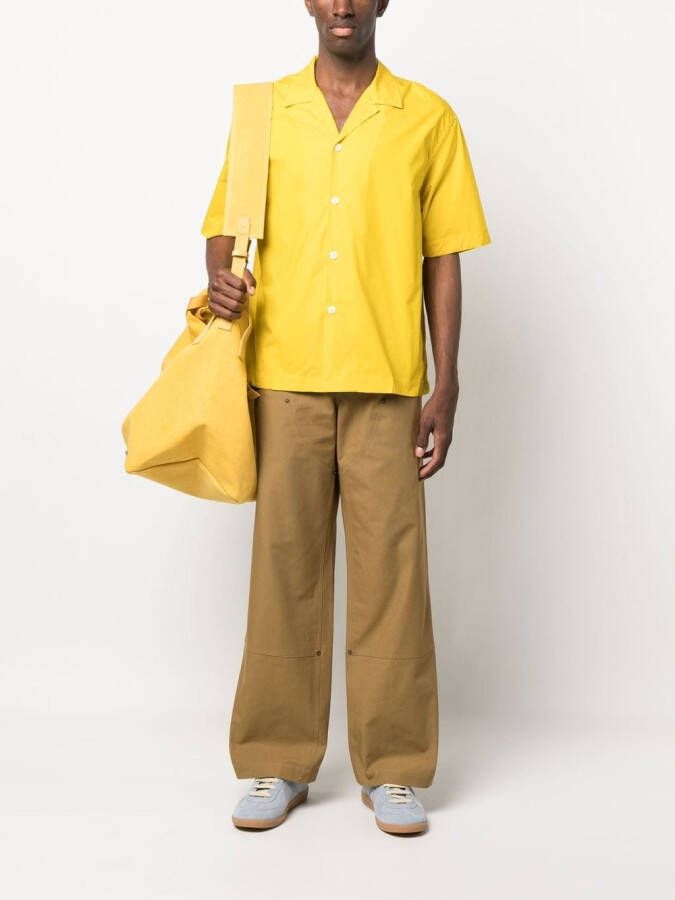 Sunnei Button-up overhemd Geel