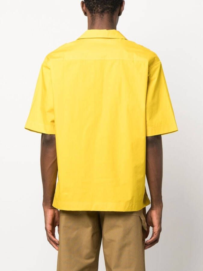 Sunnei Button-up overhemd Geel