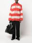 Sunnei Gestreepte hoodie Wit - Thumbnail 2