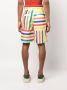 Sunnei Gestreepte shorts Wit - Thumbnail 4
