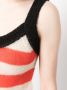 Sunnei Gestreepte tanktop Wit - Thumbnail 5