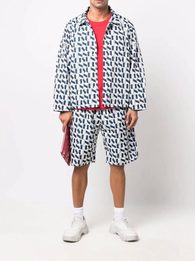 Sunnei Gewatteerd jack Blauw