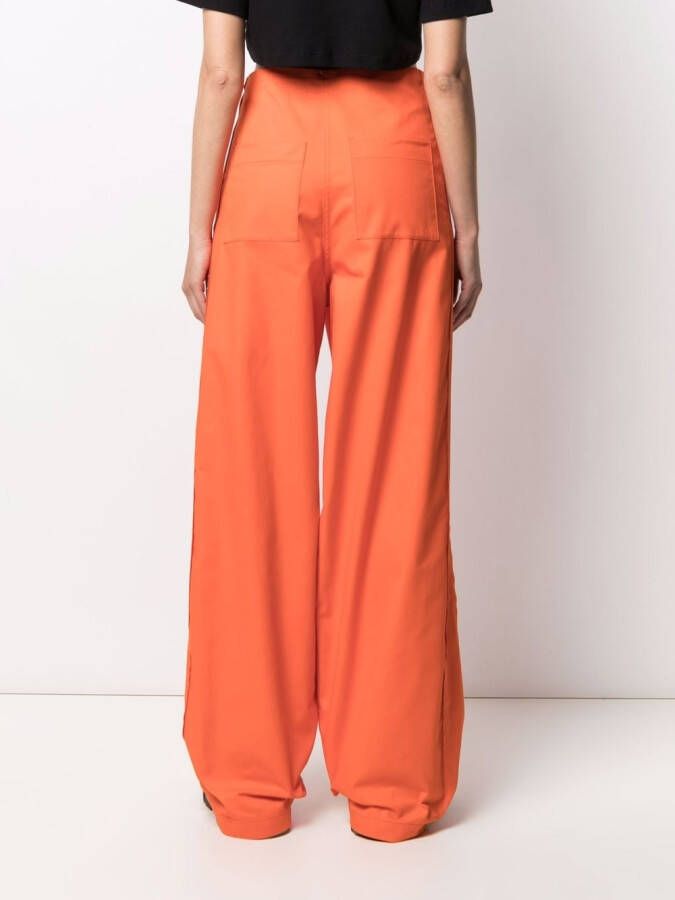 Sunnei High waist broek Oranje