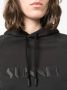 Sunnei Hoodie met geborduurd logo Zwart - Thumbnail 5