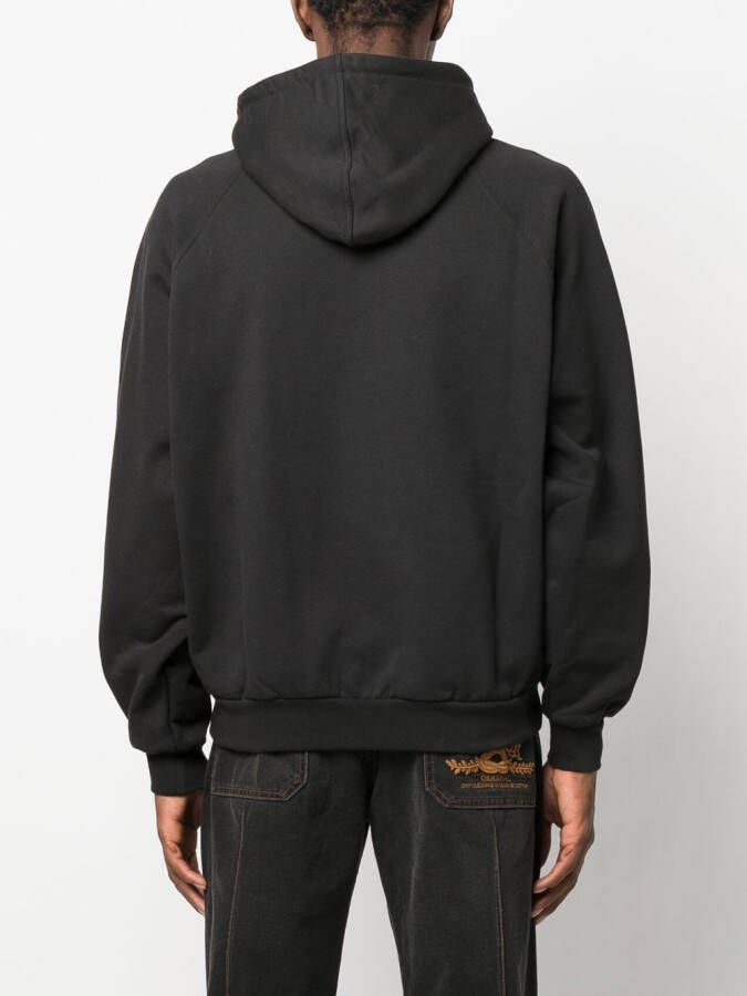 Sunnei Katoenen hoodie Zwart