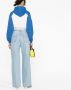 Sunnei Hoodie met logoprint Blauw - Thumbnail 4