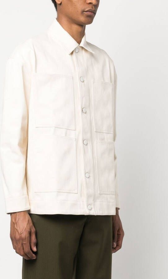 Sunnei Katoenen shirt Beige