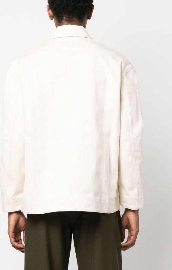 Sunnei Katoenen shirt Beige