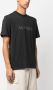 Sunnei T-shirt met logoprint Zwart - Thumbnail 4