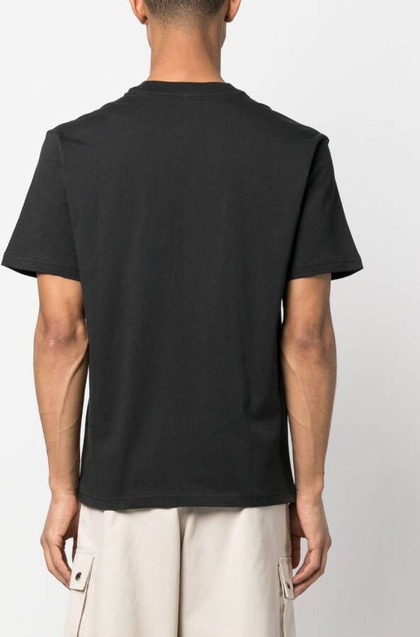 Sunnei T-shirt met logoprint Zwart