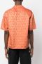 Sunnei Overhemd met jacquard Oranje - Thumbnail 4