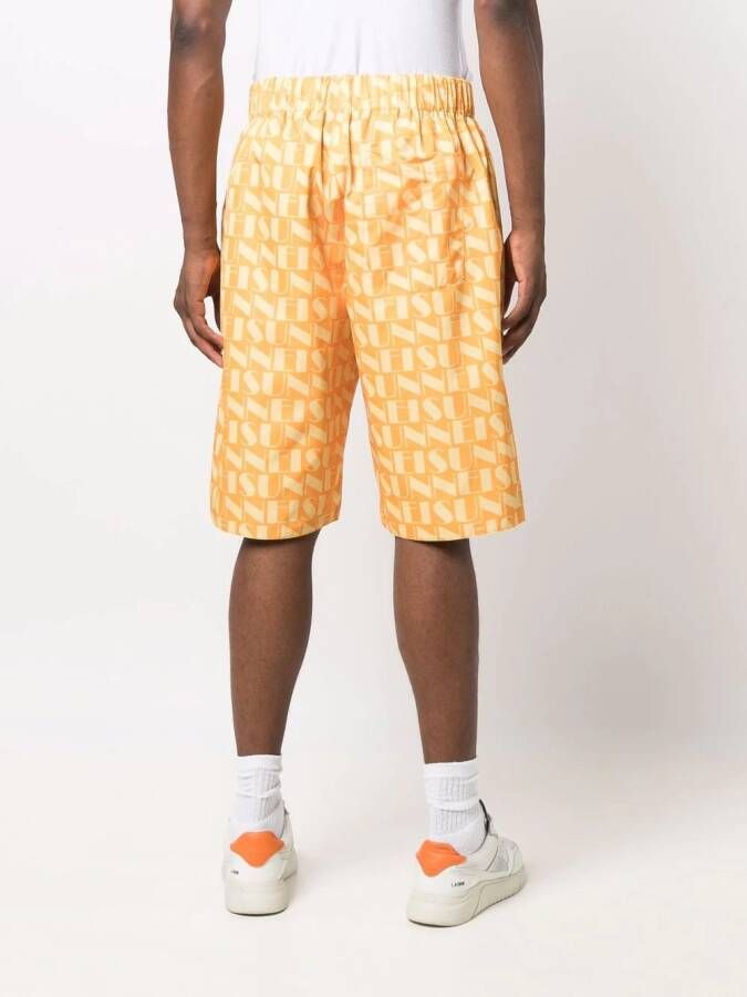 Sunnei Omkeerbare bermuda shorts Geel