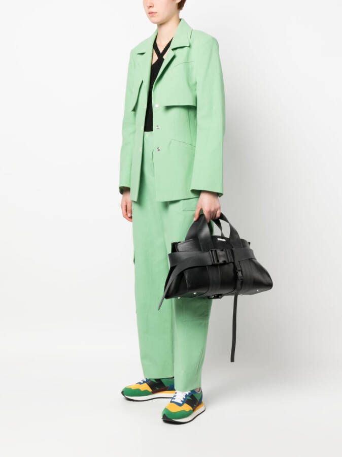 Sunnei Parallelepipedo shopper Zwart