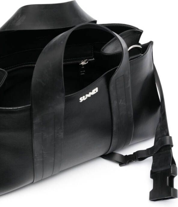 Sunnei Parallelepipedo shopper Zwart