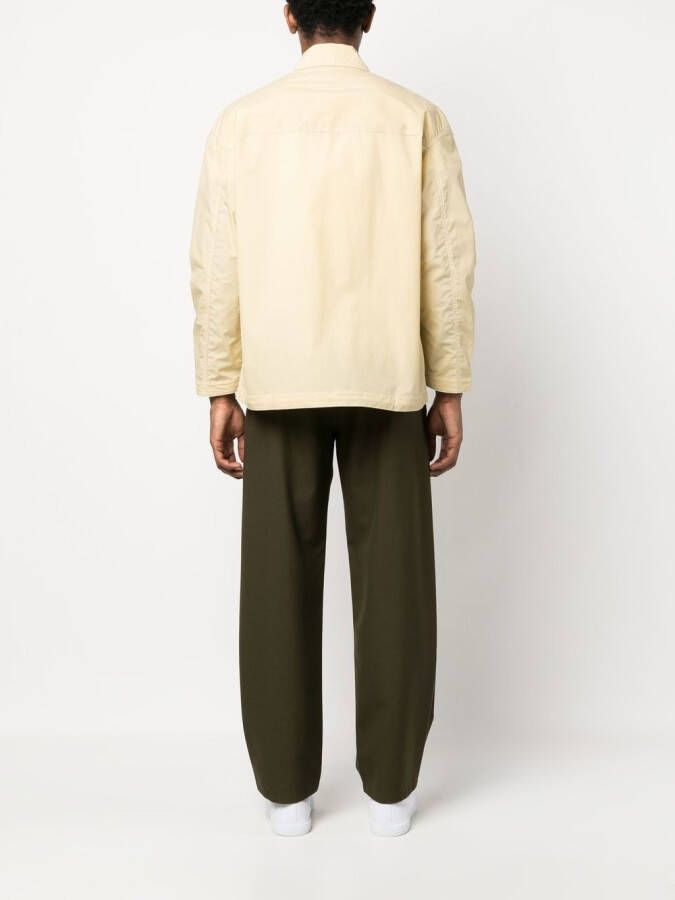 Sunnei Shirt met vier zakken Beige