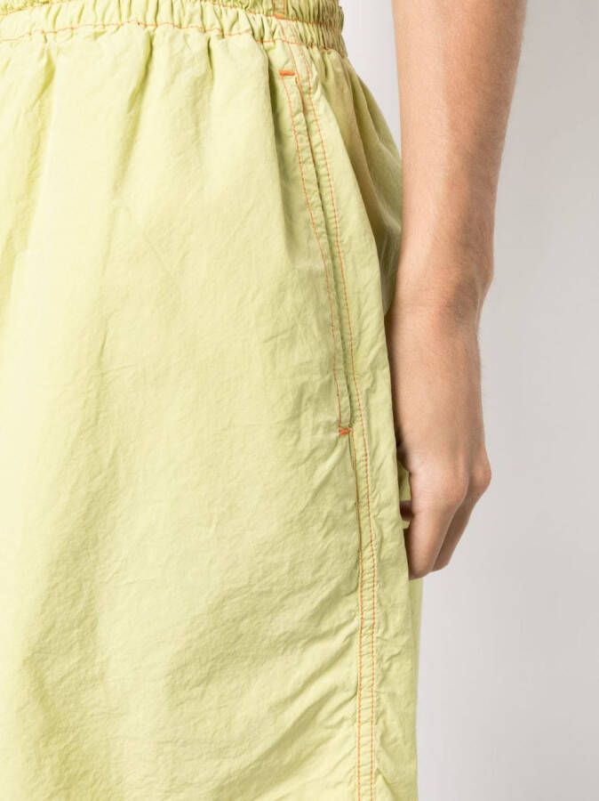 Sunnei Shorts met elastische tailleband Groen