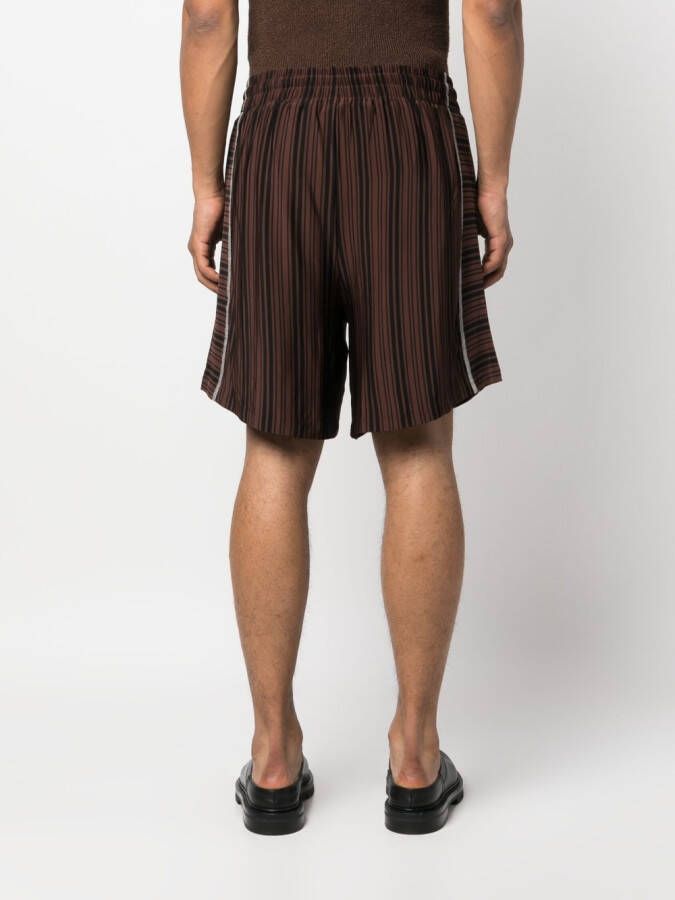 Sunnei Shorts met trekkoordtaille Bruin