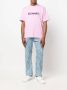 Sunnei T-shirt met geborduurd logo Roze - Thumbnail 2