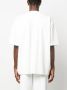 Sunnei T-shirt met logo-reliëf Wit - Thumbnail 4