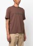 Sunnei T-shirt met logoprint Bruin - Thumbnail 3