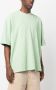 Sunnei T-shirt met monogram-reliëf Groen - Thumbnail 3