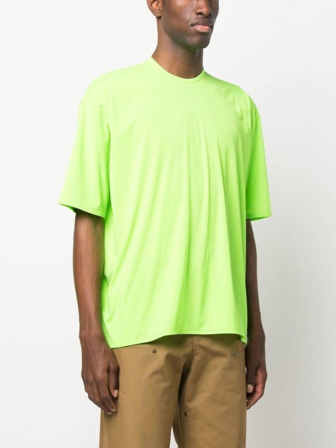 Sunnei T-shirt met tekst Groen
