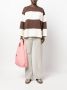 Sunnei T-shirt met cropped mouwen Bruin - Thumbnail 3