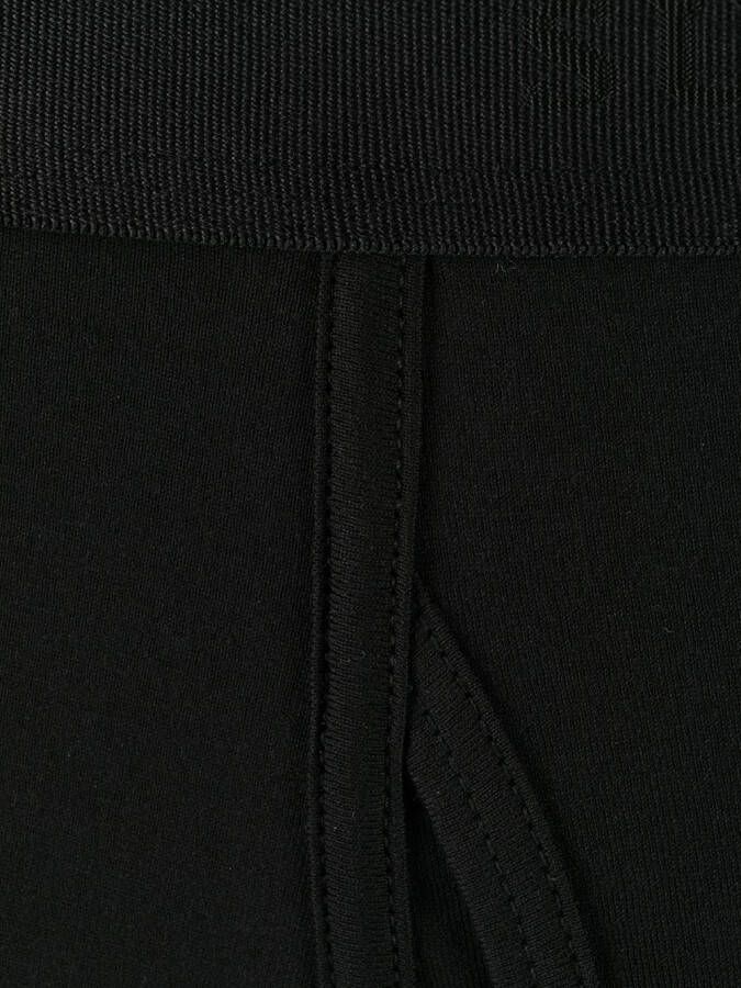 Sunspel Effen boxershorts Zwart