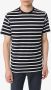 Sunspel Gestreept T-shirt Blauw - Thumbnail 2