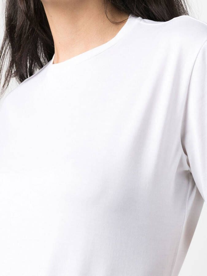 Sunspel Getailleerd T-shirt Wit