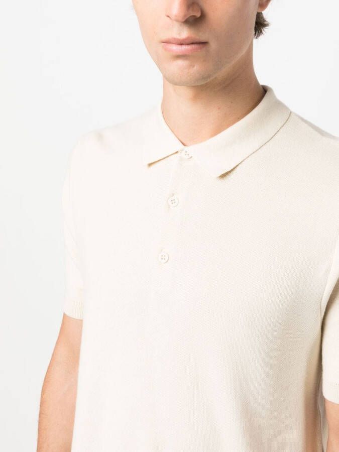 Sunspel Katoenen poloshirt Beige
