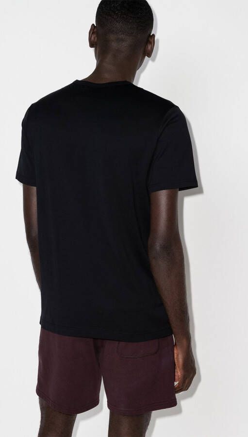 Sunspel Klassiek T-shirt Zwart