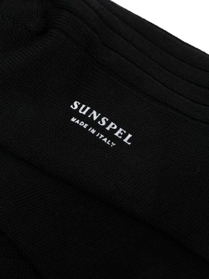Sunspel Sokken met logoprint Zwart
