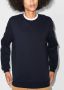 Sunspel Sweater met ronde hals heren Elastane katoen XXL Blauw - Thumbnail 2