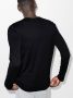 Sunspel T-shirt met lange mouwen Zwart - Thumbnail 3