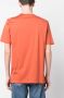 Sunspel T-shirt met ronde hals Oranje - Thumbnail 4
