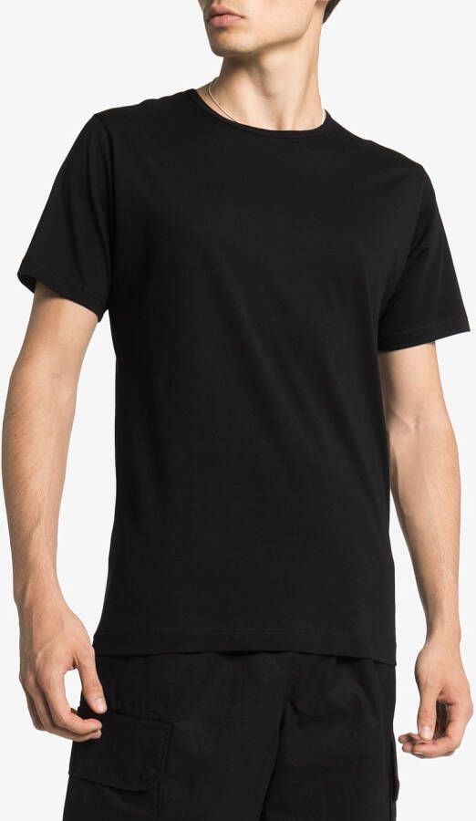 Sunspel T-shirt van fijn katoen Zwart