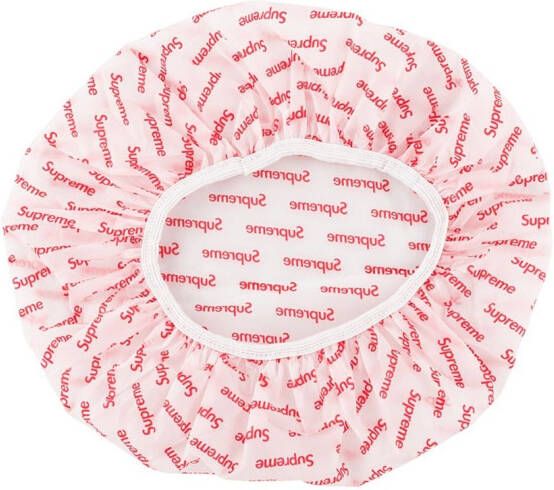 Supreme Badmuts met logoprint Wit