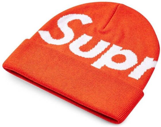 Supreme Muts met logo Oranje