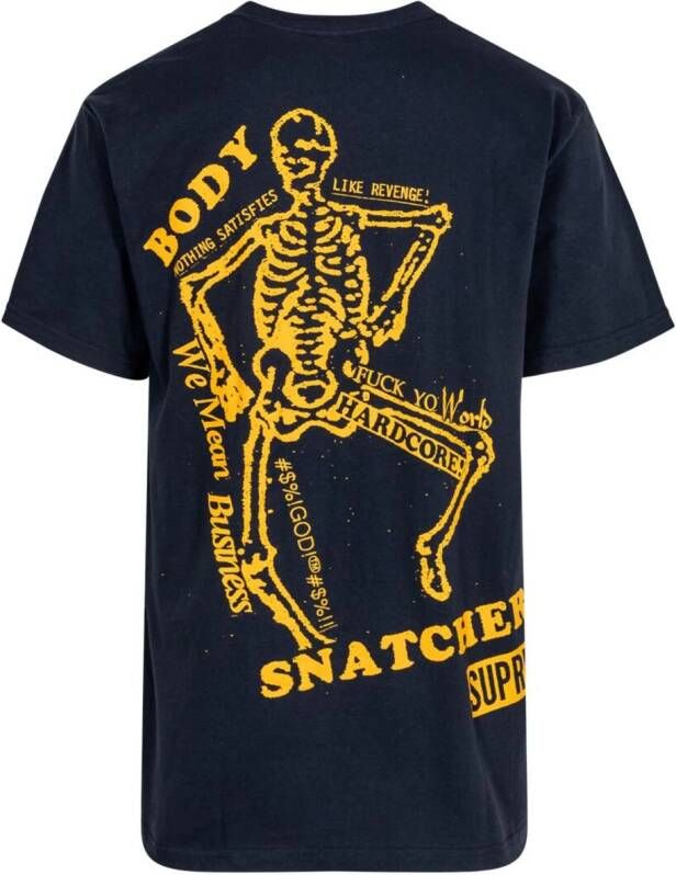 Supreme T-shirt met print Blauw