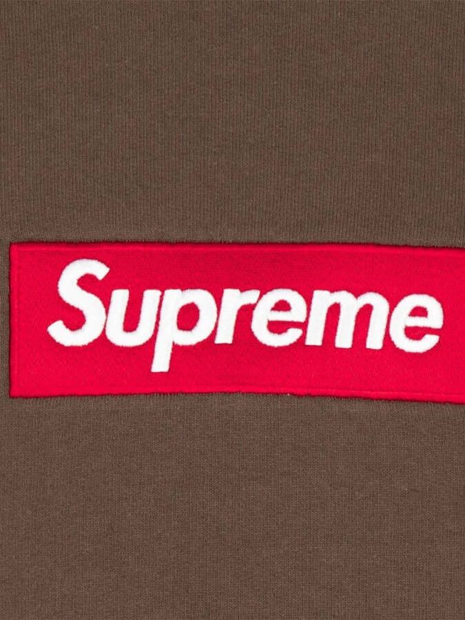 Supreme Sweater met logo Bruin