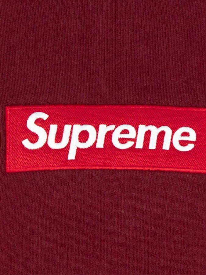 Supreme Sweater met logo Rood
