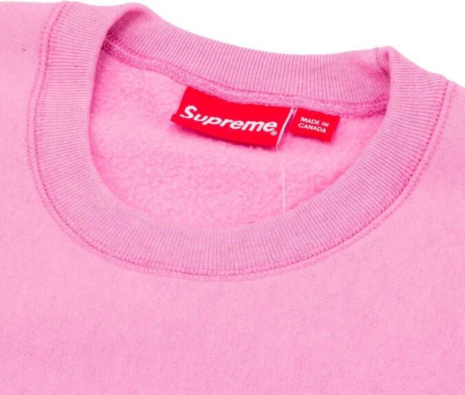 Supreme Sweater met ronde hals Roze