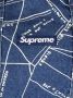 Supreme Gonz Map denim draagtas Blauw - Thumbnail 3