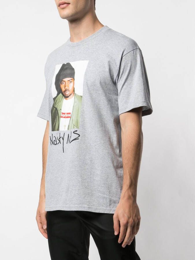 Supreme Grafisch T-shirt Grijs