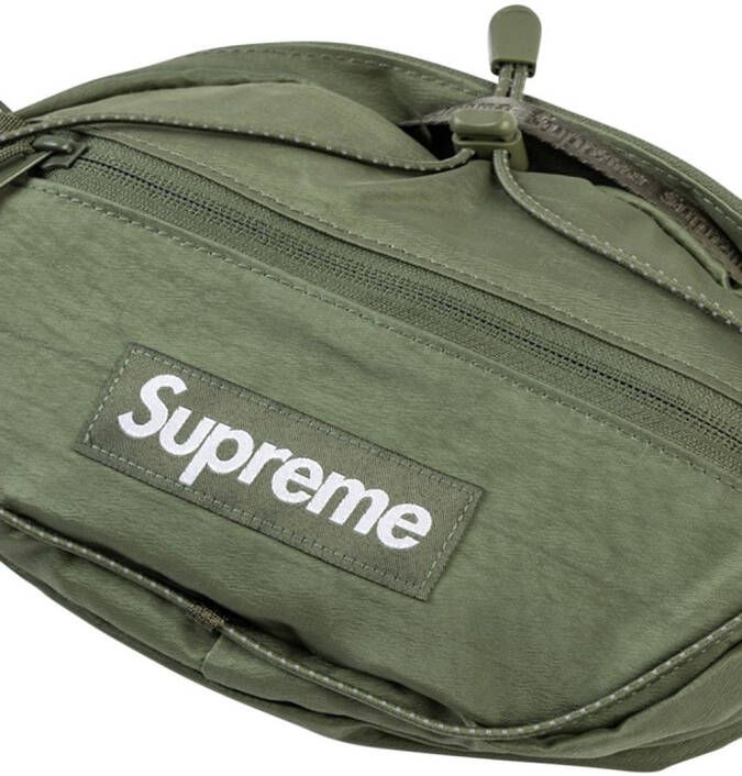 Supreme Heuptas met logo Groen