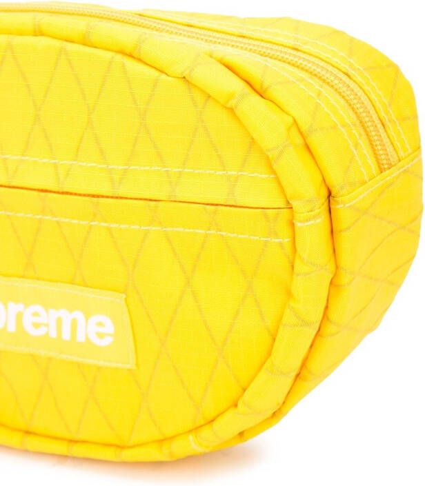 Supreme Heuptas met logoprint Geel